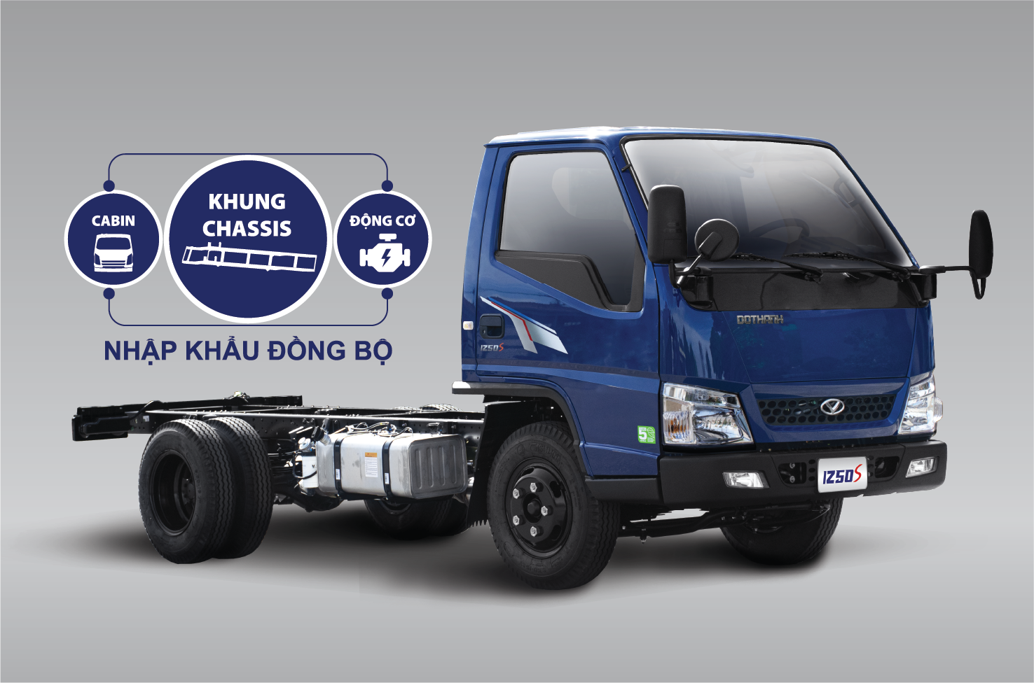 Đô Thành IZ50S nhập khẩu đồng bộ