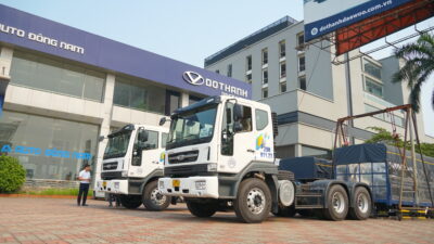 Xe đầu kéo 350Ps Daewoo Novus 2021 | Động cơ DL08K