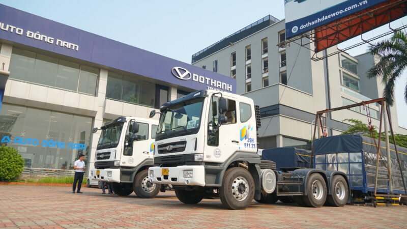 Xe đầu kéo 350Ps Daewoo Novus 2021 | Động cơ DL08K