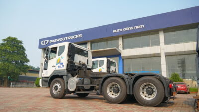 Xe đầu kéo 350Ps Daewoo Novus 2021 | Động cơ DL08K