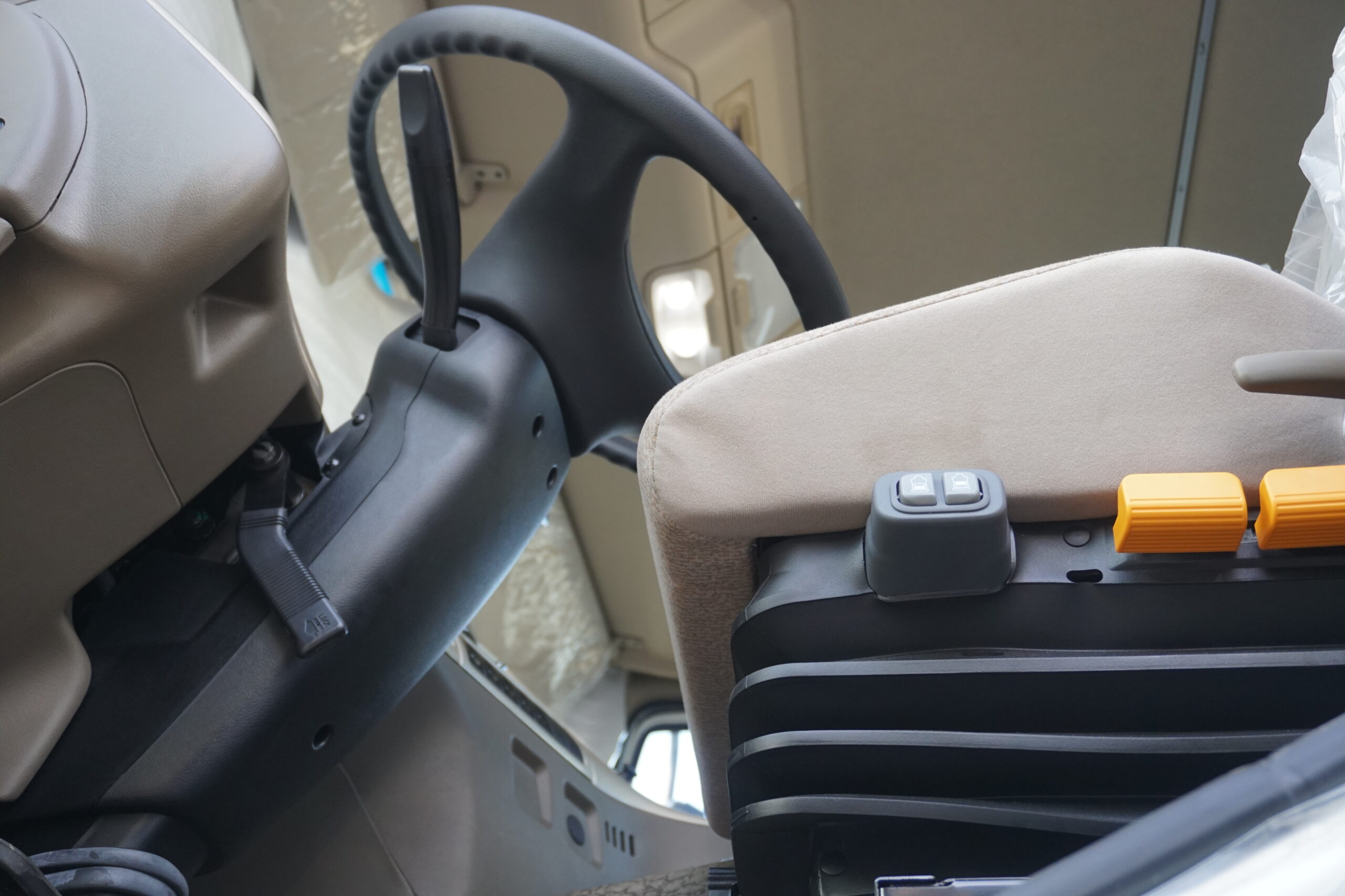 Ghế hơi trên xe đầu kéo