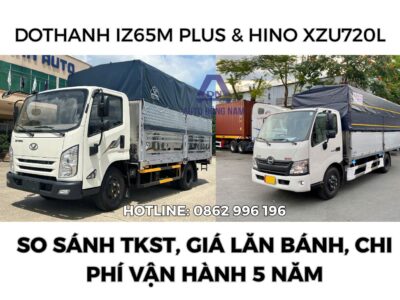 So Sánh IZ65M Plus và Hino 3.5 Tấn 2026 – Nhật vs Liên Doanh